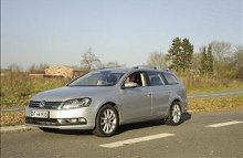 De danske betjente skal fra april 2013 køre blandt andet i VW Passat Variant.