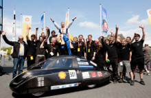 Rekordmange danske studerende til Shell Eco-marathon 2013 i Rotterdam.