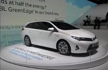 Toyota Auris Touring Sport hybrid.