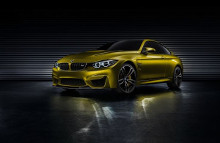 I går blev BMW Concept M4 Coupé for første gang vist for offentligheden ved den ikoniske, årlige Pebble Beach/Monterey automobil-weekend.