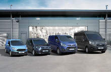 Det går også strygende for Ford Transit i resten af Europa, hvor antallet af solgte Ford Transit-modeller steg med seks procent fra 2012 til 2013.