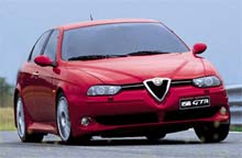 Skønne Italien. Alfa 156 GTA med 250 heste.