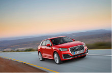 Audi Q2 forventes introduceret på det danske marked i tredje kvartal 2016.