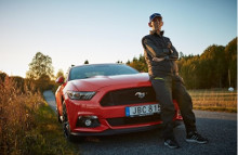 Lennart var blandt de første i Sverige til at købe en original Ford Mustang.