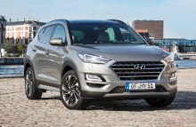 Hyundai Tucson-motorprogrammet består af to benzinmotorer med henholdsvis 132 hk og 177 hk og to dieselmotorer med enten 115 hk eller 136 hk.