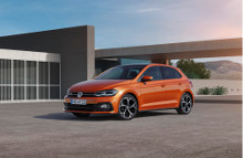 Volkswagen Polo har erhvervet sig en flot 1. plads med et samlet salg på 912 biler.