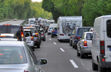 Over 540 vejarbejder rundt om på de tyske motorveje kombineret med tæt ferietrafik kan det drille de mange danskere, der tager på kør selv-ferie. (Foto: FDM)