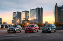 SEAT Arona, Ateca og Tarraco.