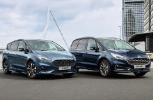 Fords rummelige familiefavoritter, den 7-sæders stilede S-MAX og storebroren Galaxy, lanceres i nye hybridvarianter tidligt næste år.