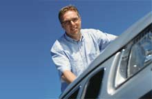   Magnus Hillerborn er Saabs prøveingeniør med speciale i testkørsler under de varmeste forhold og meget erfaren i langturskørsel i varmt klima.