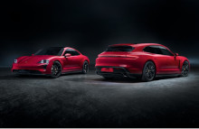 Porsche Taycan GTS og Taycan GTS Sport Turismo blev præsenteret på LA Auto Show i november. Modellerne lanceres i Danmark i starten af 2022.