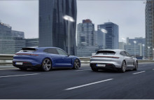 Den nye Porsche Taycan Sport Turismo lanceres i Danmark i foråret.