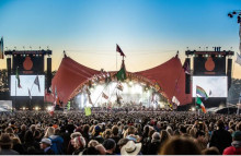 Mange festivalgæster tager hjem fra Roskilde Festival samme dag, som Tour de France kommer til byen. PR-foto: Roskilde Festival.